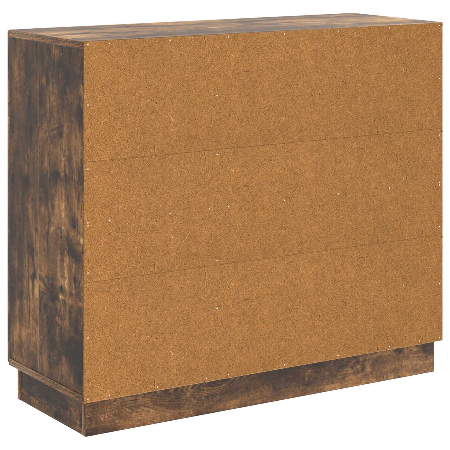 vidaXL Sideboard Smoked Oak 89 x 34.5 x 77 cm Engineered Wood