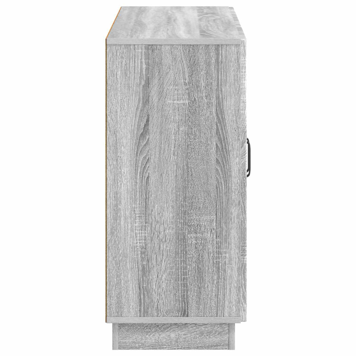 vidaXL Sideboard Grey Sonoma 89 x 34.5 x 77 cm Engineered Wood