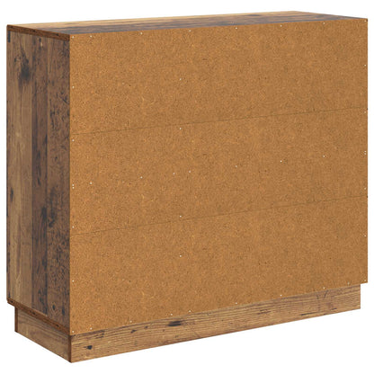vidaXL Sideboard Old Wood 89 x 34.5 x 77 cm Engineered Wood