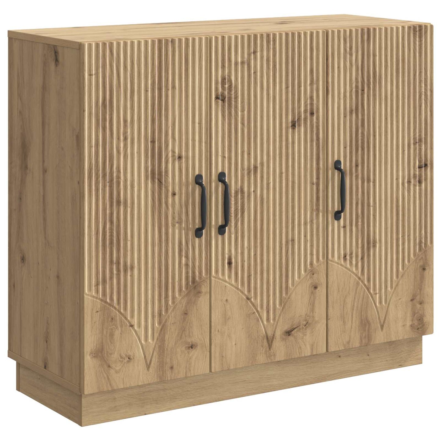 vidaXL Sideboard Artisan Oak 89 x 34.5 x 77 cm Engineered Wood