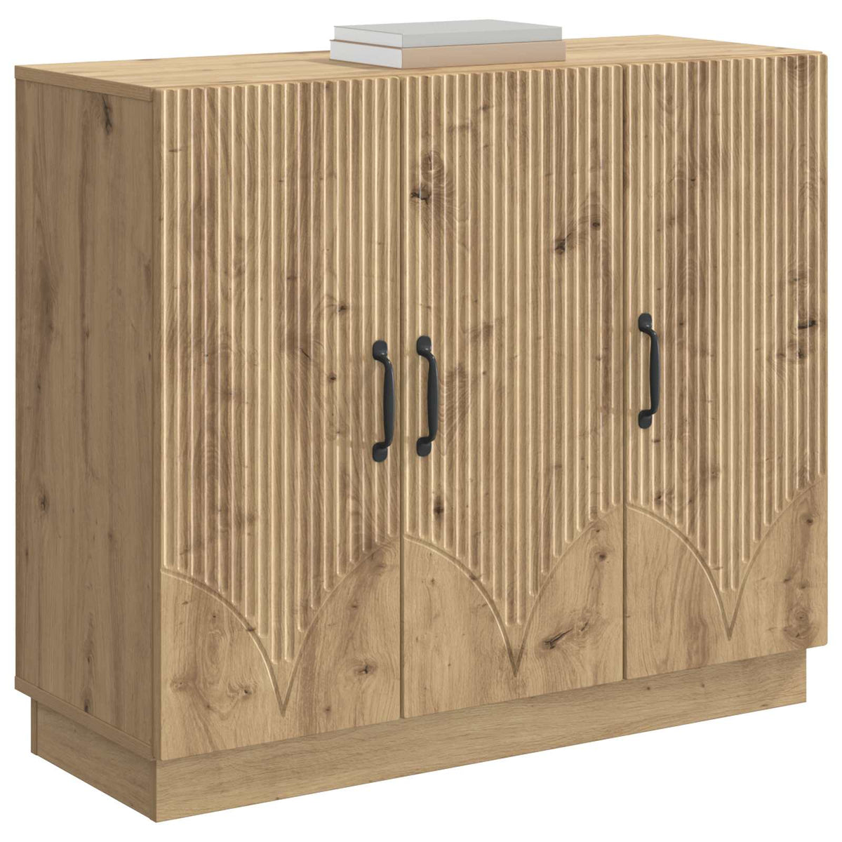 vidaXL Sideboard Artisan Oak 89 x 34.5 x 77 cm Engineered Wood