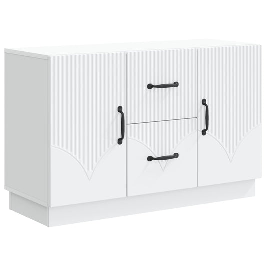 vidaXL Sideboard White 89 x 34.5 x 57 cm Engineered Wood