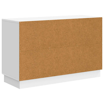 vidaXL Sideboard with Drawer White 89 x 34.5 x 57 cm Engineered Wood