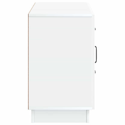 vidaXL Sideboard White 89 x 34.5 x 57 cm Engineered Wood