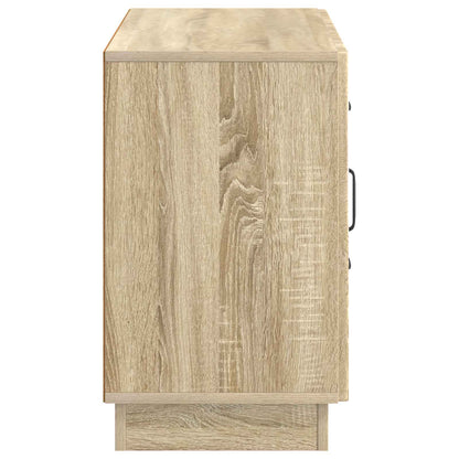 vidaXL Sideboard Sonoma Oak 89 x 34.5 x 57 cm Engineered Wood