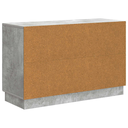 vidaXL Sideboard Concrete Grey 89 x 34.5 x 57 cm Engineered Wood