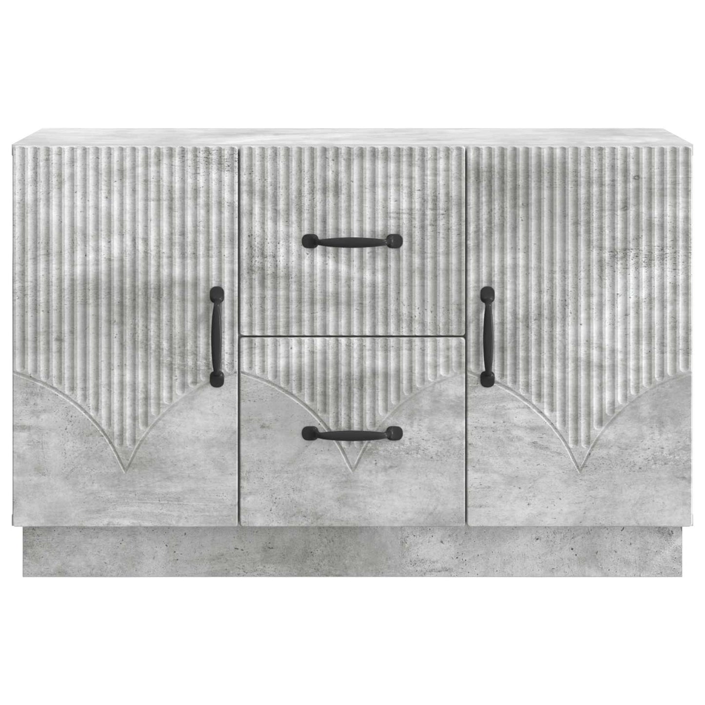 vidaXL Sideboard Concrete Grey 89 x 34.5 x 57 cm Engineered Wood