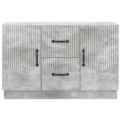 vidaXL Sideboard Concrete Grey 89 x 34.5 x 57 cm Engineered Wood