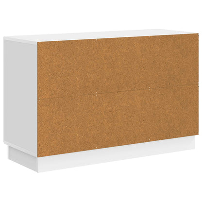 vidaXL Sideboard High Gloss White 89 x 34.5 x 57 cm Engineered Wood