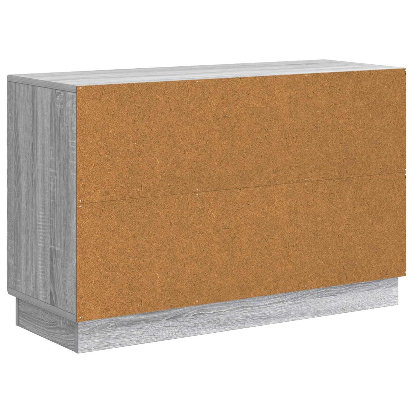 vidaXL Sideboard Grey Sonoma 89 x 34.5 x 57 cm Engineered Wood