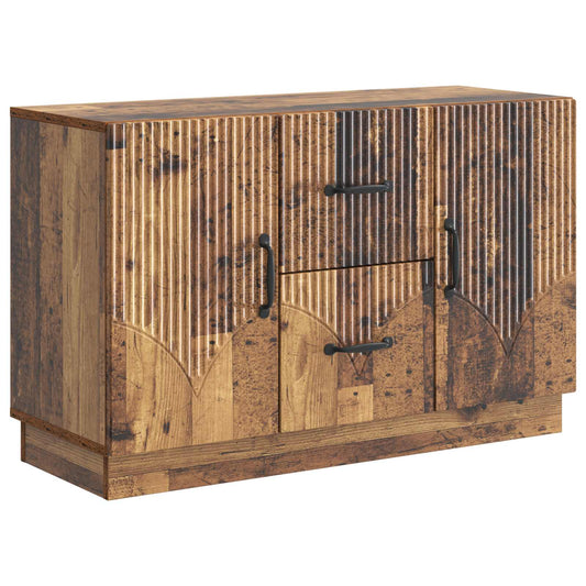 vidaXL Sideboard Old Wood 89 x 34.5 x 57 cm Engineered Wood
