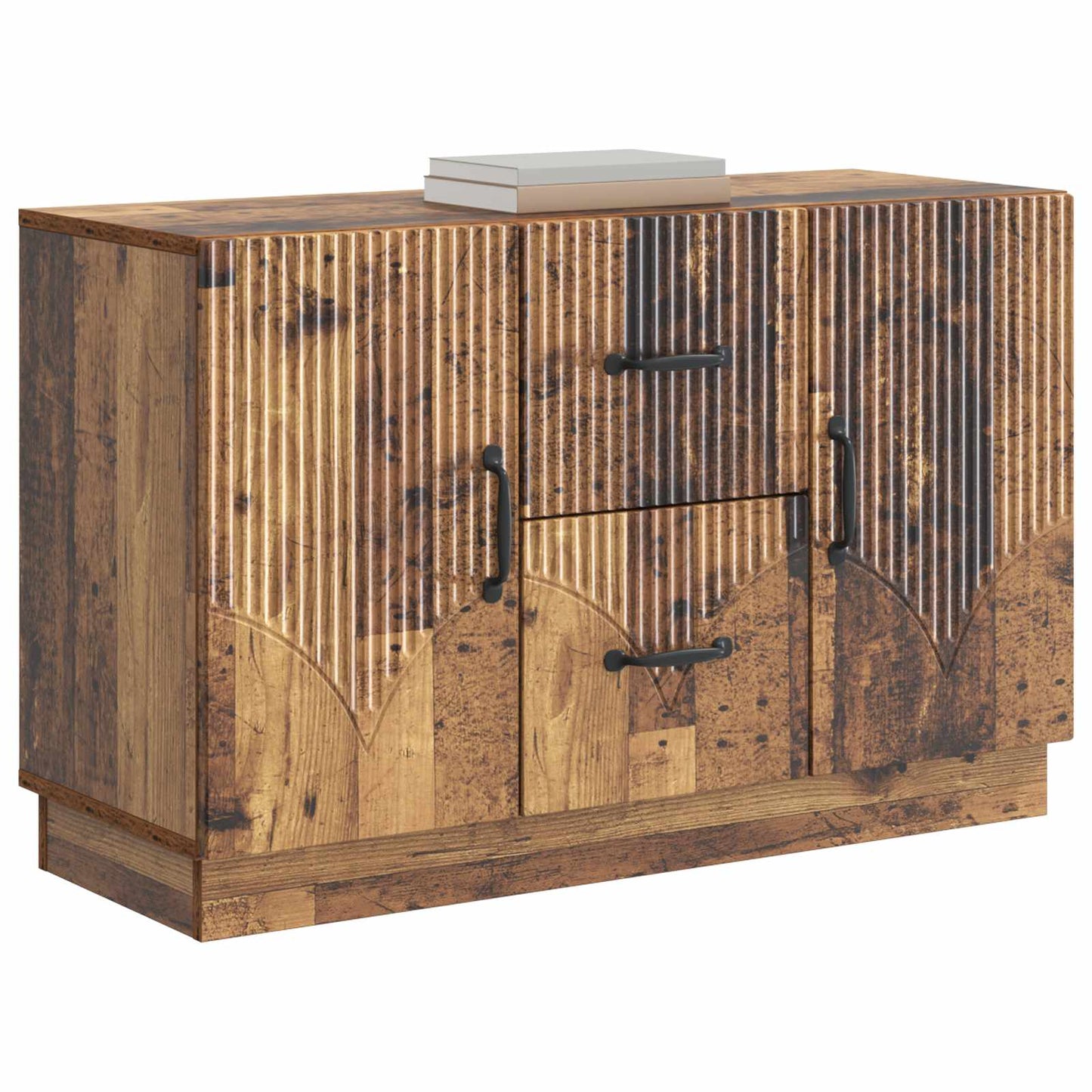 vidaXL Sideboard Old Wood 89 x 34.5 x 57 cm Engineered Wood