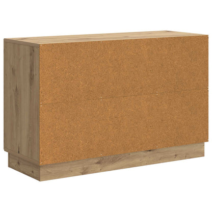 vidaXL Sideboard Artisan Oak 89 x 34.5 x 57 cm Engineered Wood