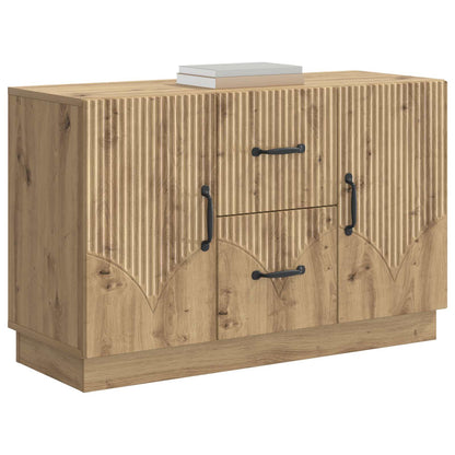 vidaXL Sideboard Artisan Oak 89 x 34.5 x 57 cm Engineered Wood