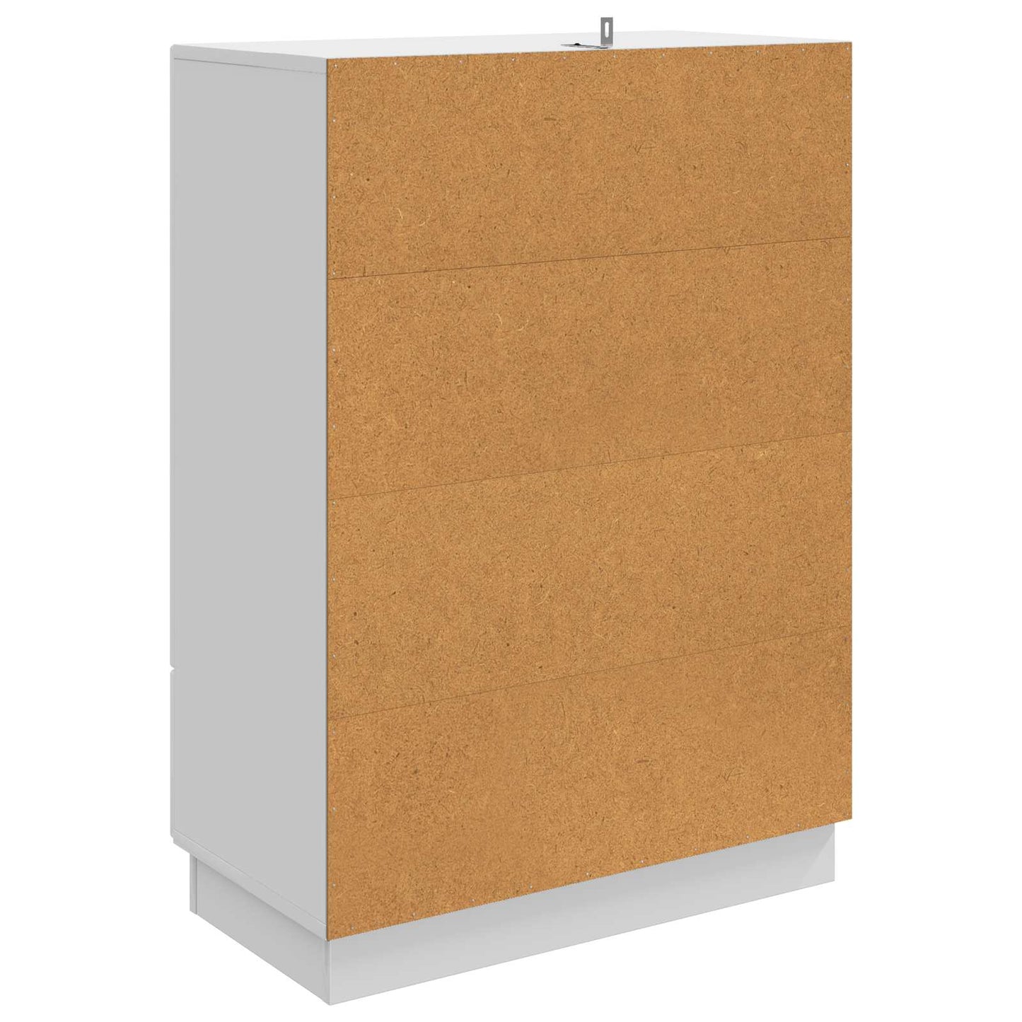 vidaXL Sideboard High Gloss White 66 x 34.5 x 92 cm Engineered Wood