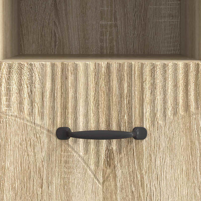 vidaXL TV Cabinet Sonoma Oak 102 x 34.5 x 47 cm Engineered Wood