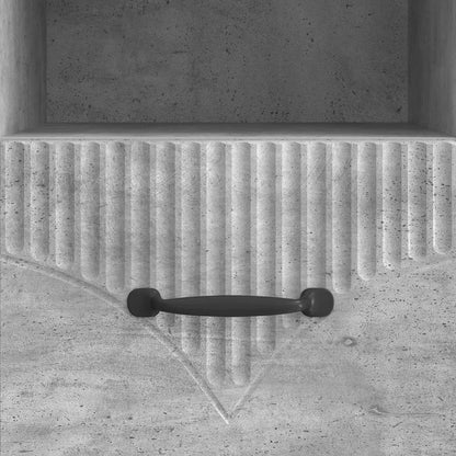 vidaXL TV Cabinet Concrete Grey 102 x 34.5 x 47 cm Engineered Wood