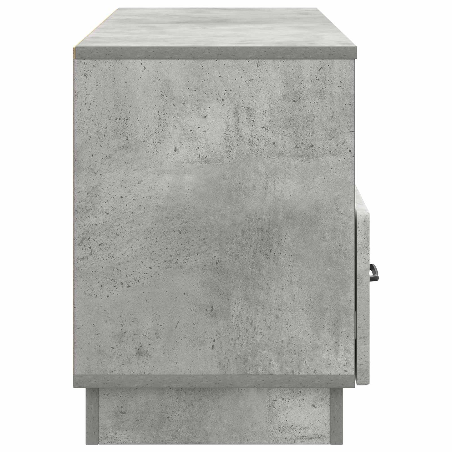 vidaXL TV Cabinet Concrete Grey 102 x 34.5 x 47 cm Engineered Wood