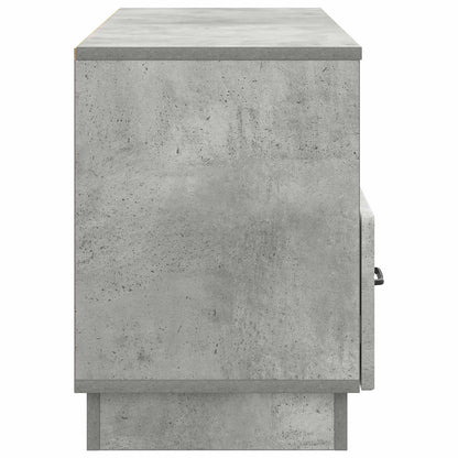 vidaXL TV Cabinet Concrete Grey 102 x 34.5 x 47 cm Engineered Wood