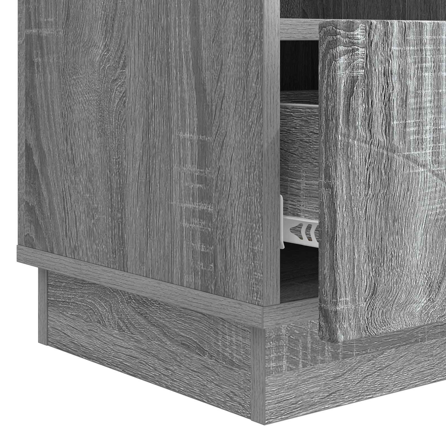 vidaXL TV Cabinet Grey Sonoma 102 x 34.5 x 47 cm Engineered Wood