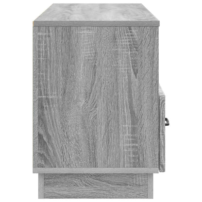 vidaXL TV Cabinet Grey Sonoma 102 x 34.5 x 47 cm Engineered Wood