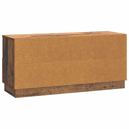 vidaXL TV Cabinet Old Wood 102 x 34.5 x 47 cm Engineered Wood