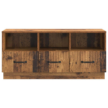 vidaXL TV Cabinet Old Wood 102 x 34.5 x 47 cm Engineered Wood