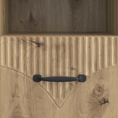 vidaXL TV Cabinet Artisan Oak 102 x 34.5 x 47 cm Engineered Wood