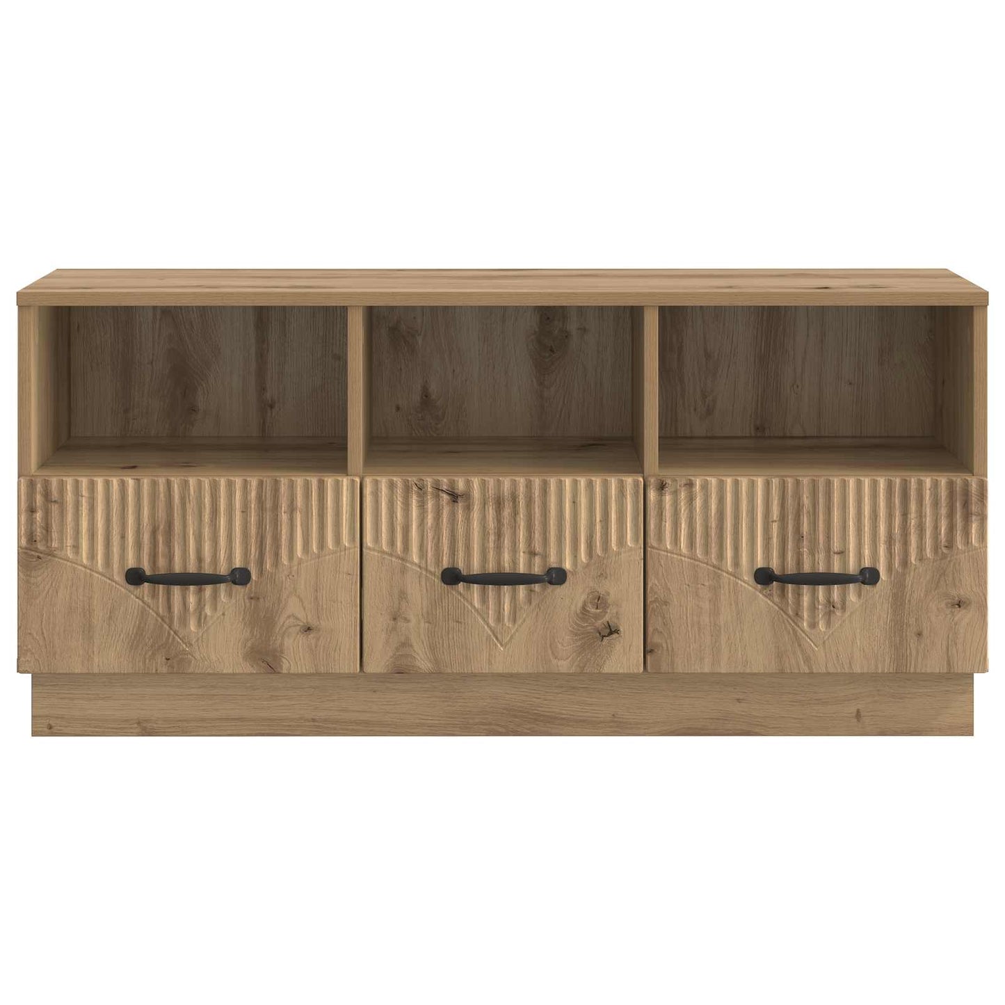 vidaXL TV Cabinet Artisan Oak 102 x 34.5 x 47 cm Engineered Wood