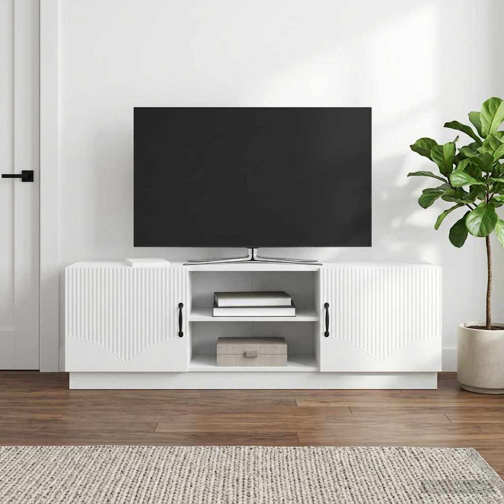 vidaXL TV Cabinet White 150 x 31 x 47 cm Engineered Wood