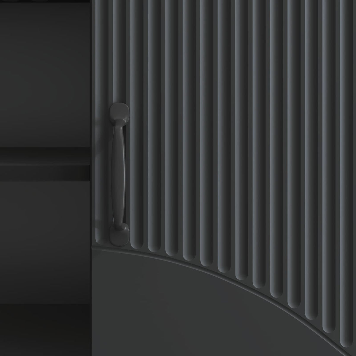 vidaXL TV Cabinet Black 150 x 31 x 47 cm Engineered Wood