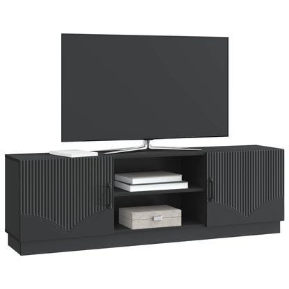 vidaXL TV Cabinet Black 150 x 31 x 47 cm Engineered Wood