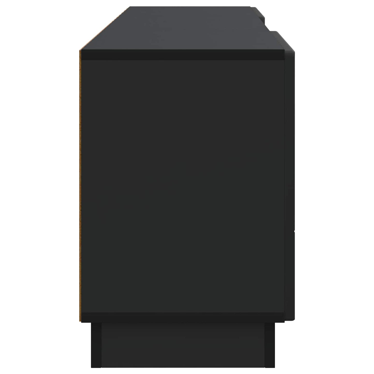 vidaXL TV Cabinet Black 150 x 31 x 47 cm Engineered Wood