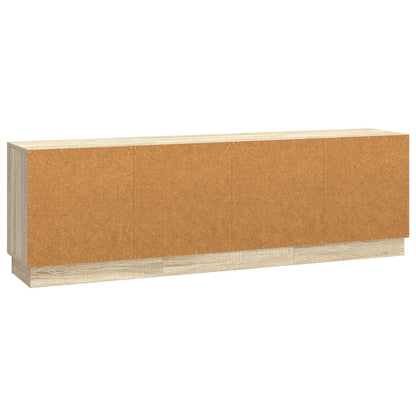 vidaXL TV Cabinet Sonoma Oak 150 x 31 x 47 cm Engineered Wood