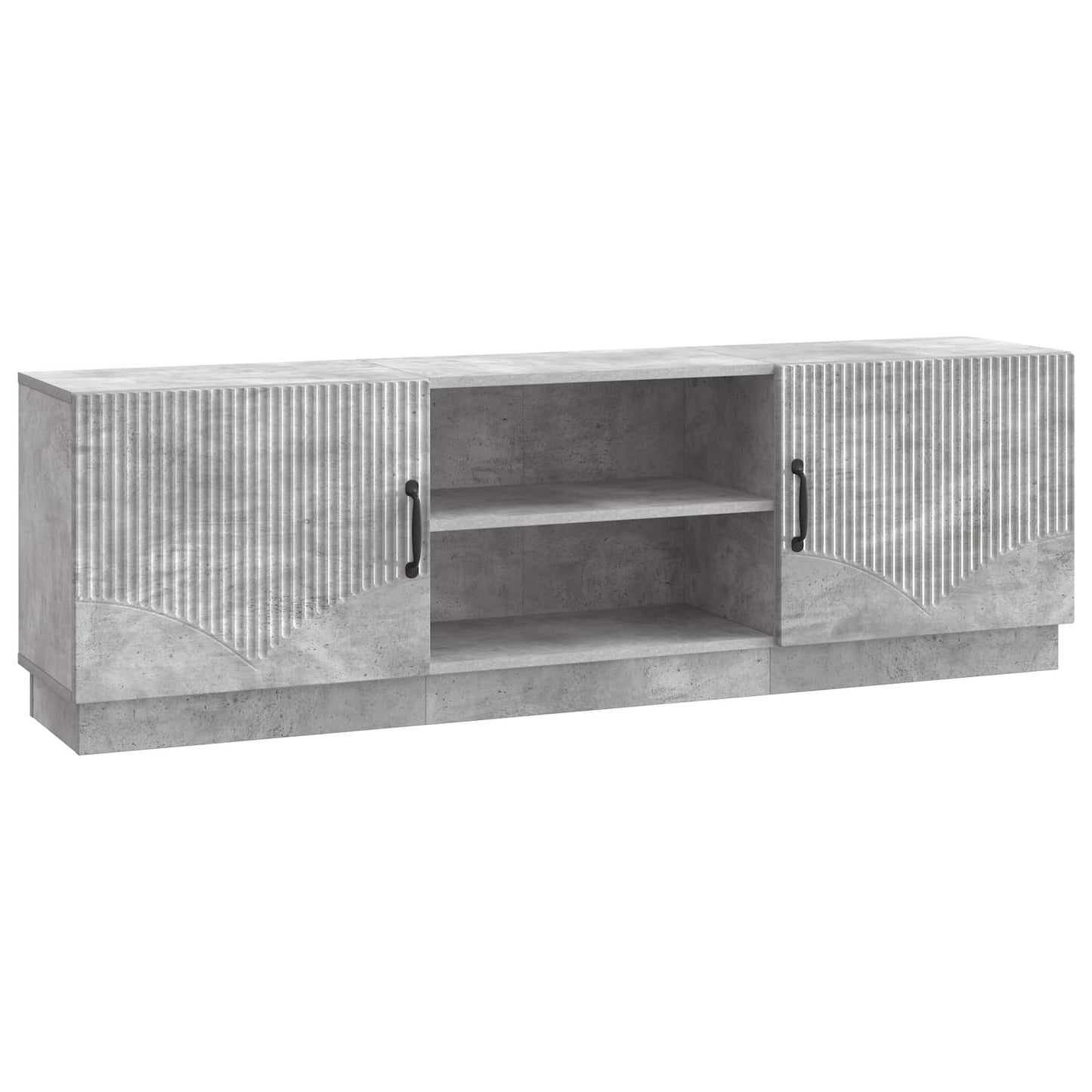 vidaXL TV Cabinet Concrete Grey 150 x 31 x 47 cm Engineered Wood