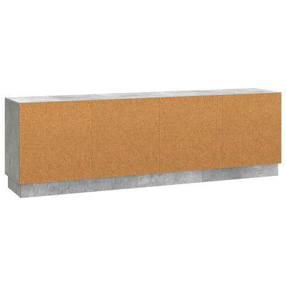 vidaXL TV Cabinet Concrete Grey 150 x 31 x 47 cm Engineered Wood