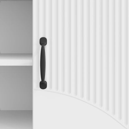 vidaXL TV Cabinet High Gloss White 150 x 31 x 47 cm Engineered Wood