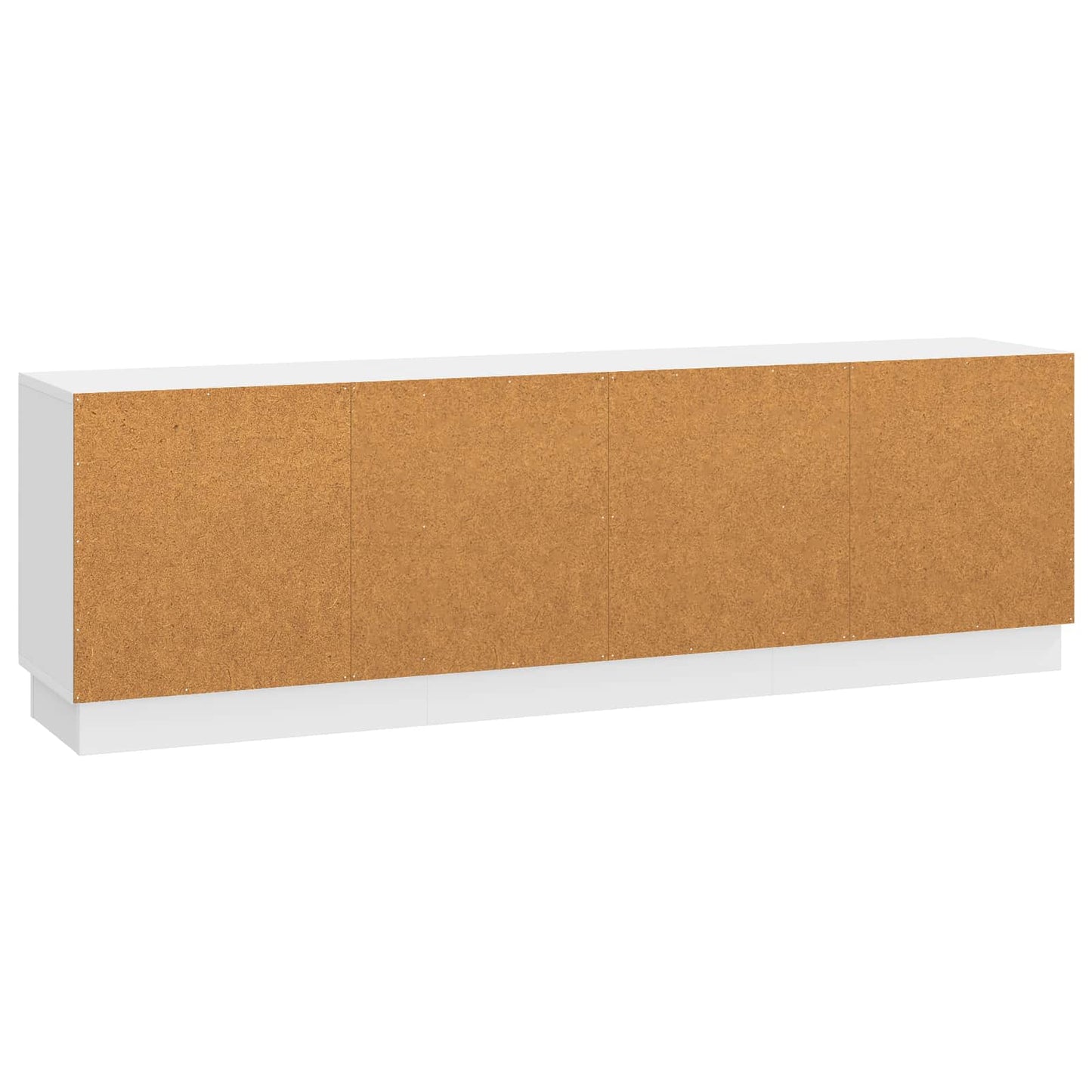vidaXL TV Cabinet High Gloss White 150 x 31 x 47 cm Engineered Wood