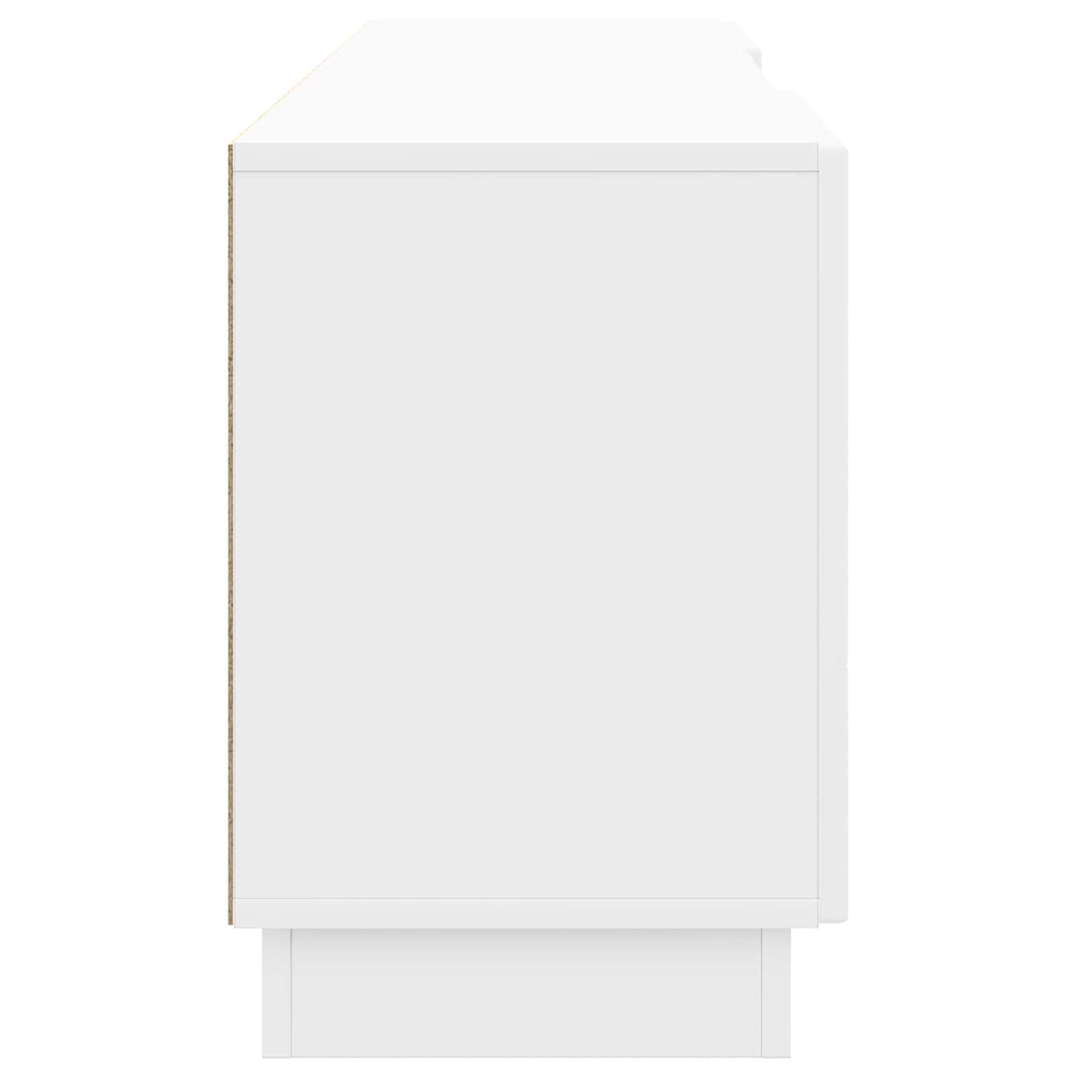 vidaXL TV Cabinet High Gloss White 150 x 31 x 47 cm Engineered Wood