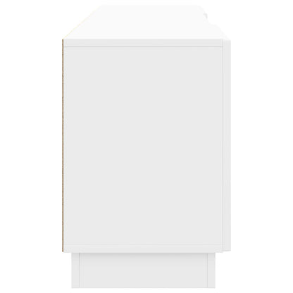 vidaXL TV Cabinet High Gloss White 150 x 31 x 47 cm Engineered Wood