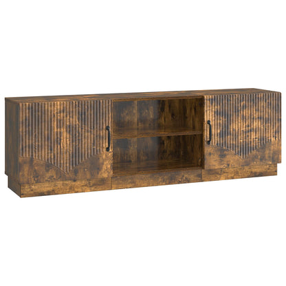 vidaXL TV Cabinet Smoked Oak 150 x 31 x 47 cm Engineered Wood