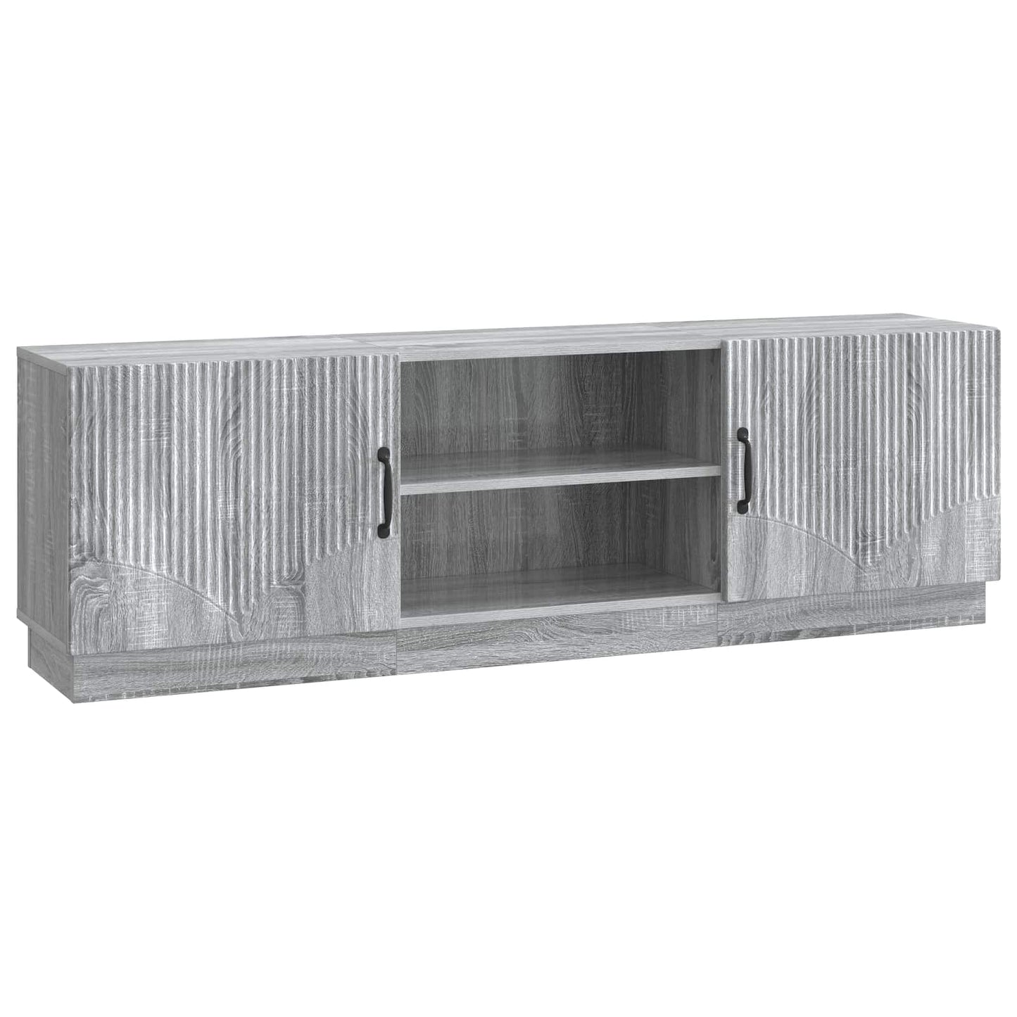 vidaXL TV Cabinet Grey Sonoma 150 x 31 x 47 cm Engineered Wood