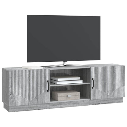 vidaXL TV Cabinet Grey Sonoma 150 x 31 x 47 cm Engineered Wood