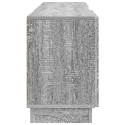 vidaXL TV Cabinet Grey Sonoma 150 x 31 x 47 cm Engineered Wood