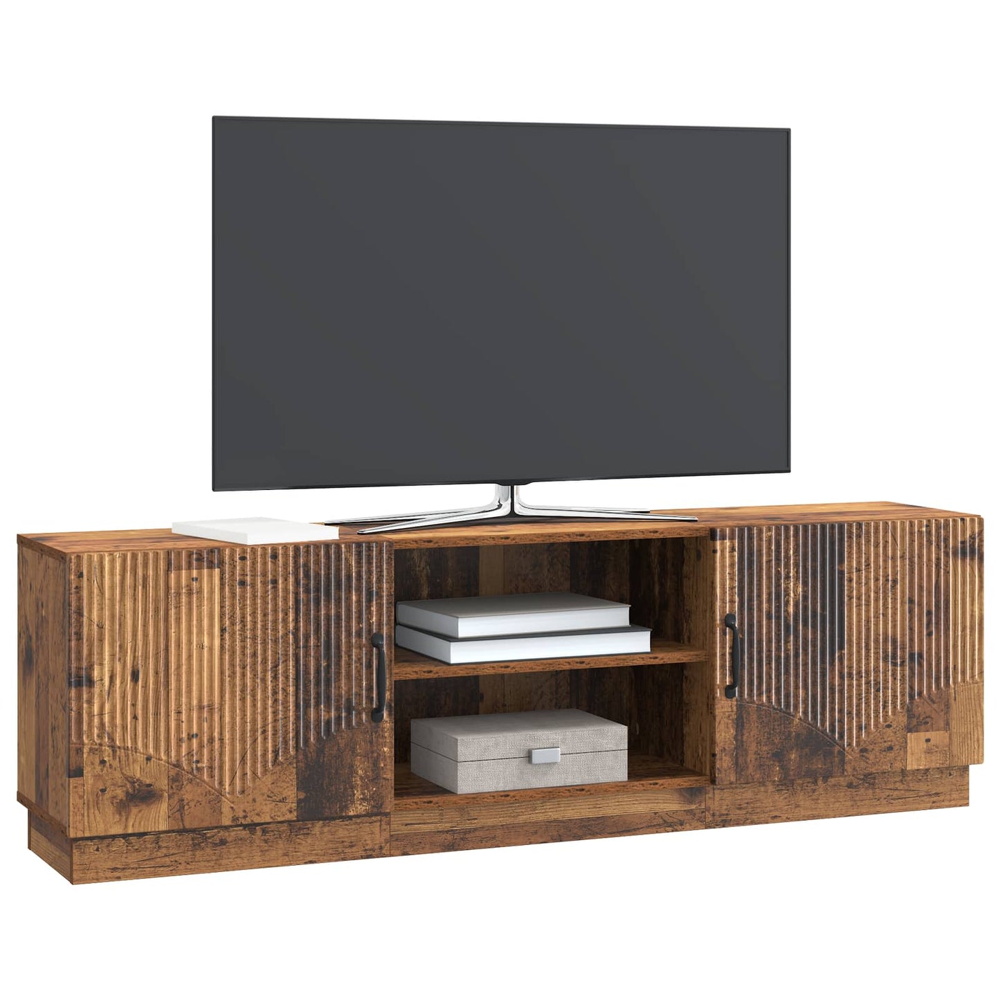 vidaXL TV Cabinet Old Wood 150 x 31 x 47 cm Engineered Wood