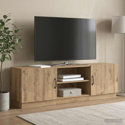 vidaXL TV Cabinet 150 x 31 x 47 cm Artisan Oak Engineered Wood