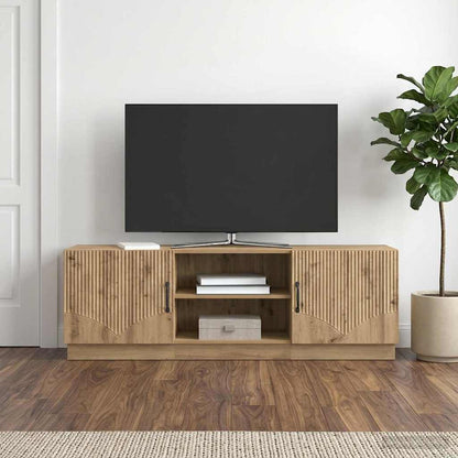 vidaXL TV Cabinet 150 x 31 x 47 cm Artisan Oak Engineered Wood