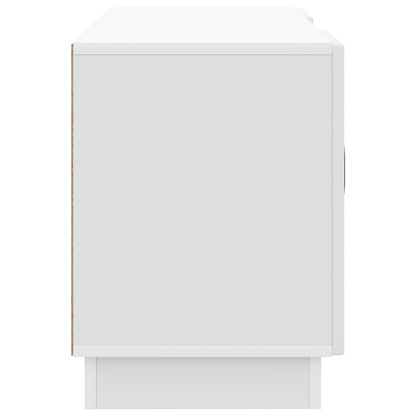 vidaXL TV Cabinet White 102 x 34.5 x 47 cm Engineered Wood