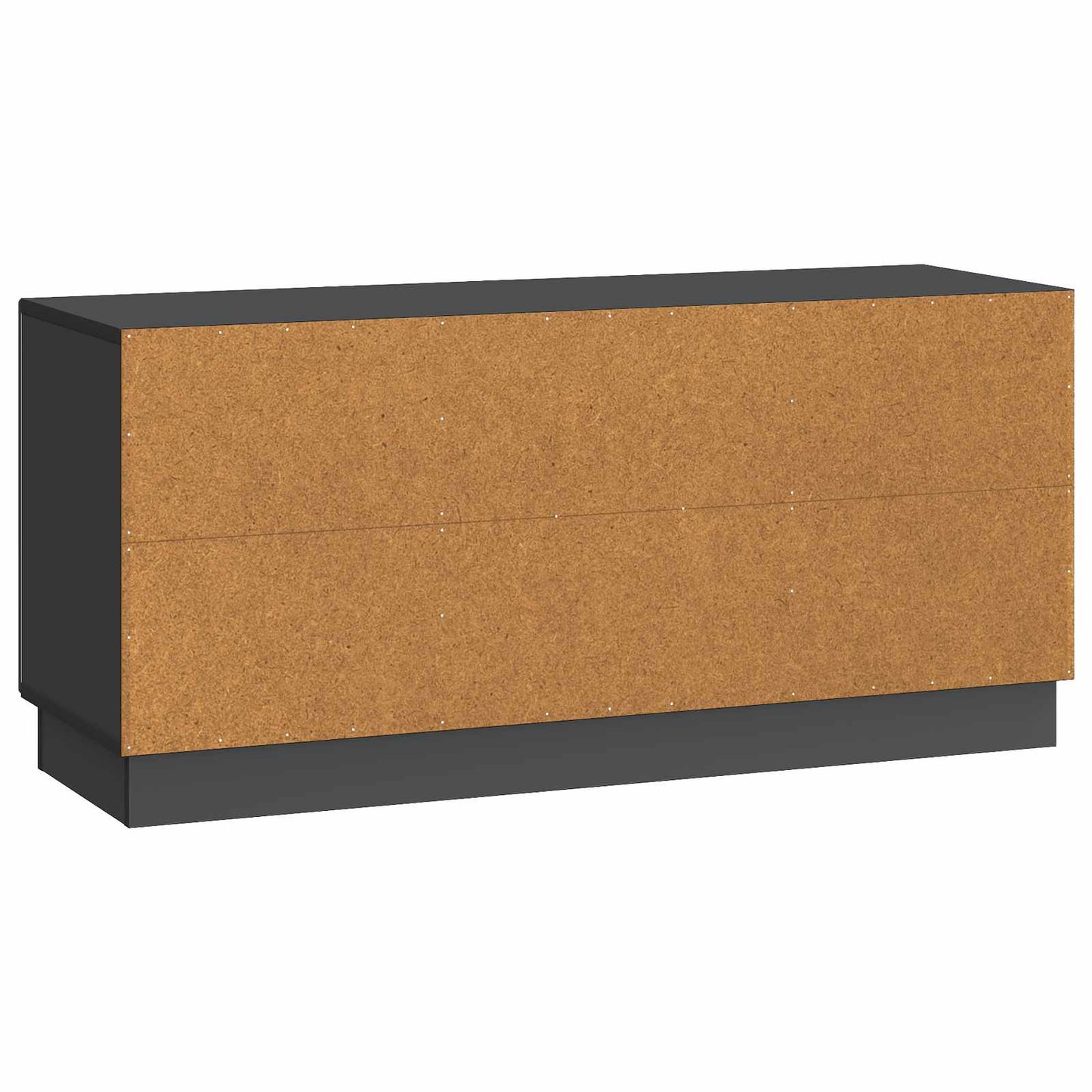 vidaXL TV Cabinet Black 102 x 34.5 x 47 cm Engineered Wood