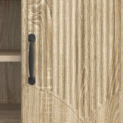 vidaXL TV Cabinet Sonoma Oak 102 x 34.5 x 47 cm Engineered Wood